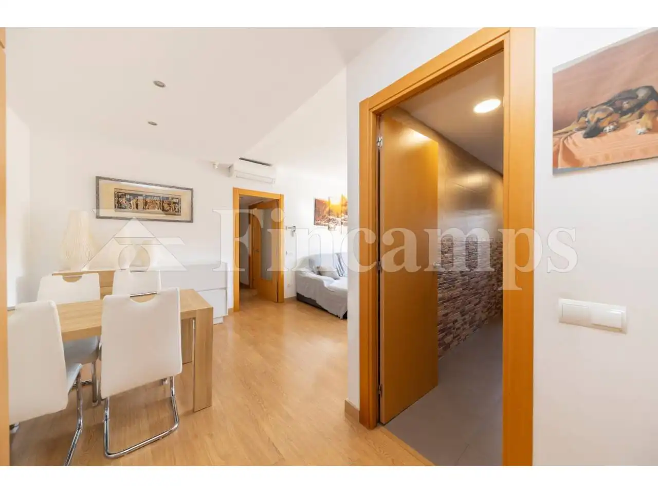 Bedroom of Flat for sale in Sentmenat  with Air Conditioner, Heating and Parquet flooring