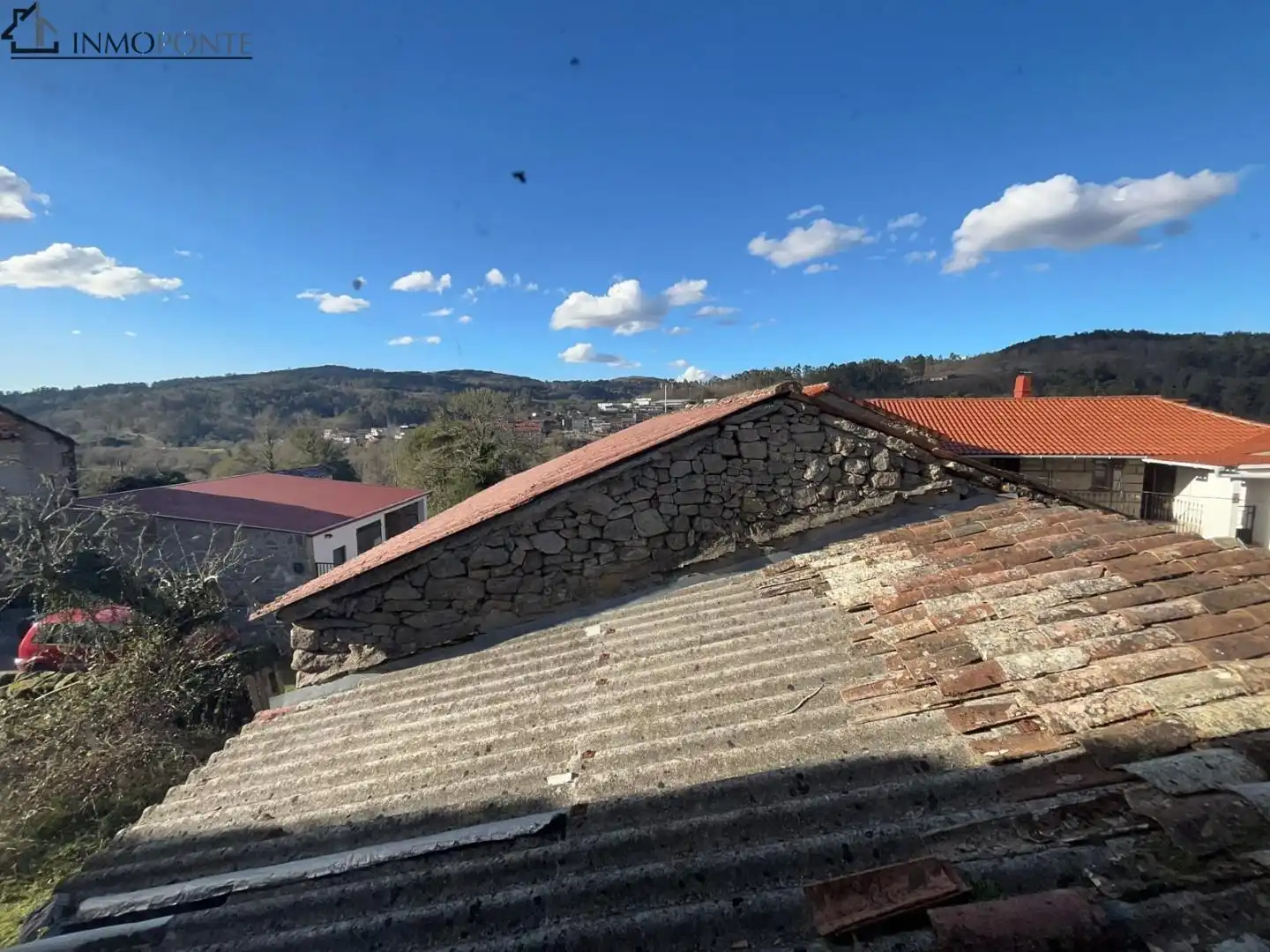 Vista exterior de Casa o xalet en venda en Cerdedo amb Jardí privat i Traster