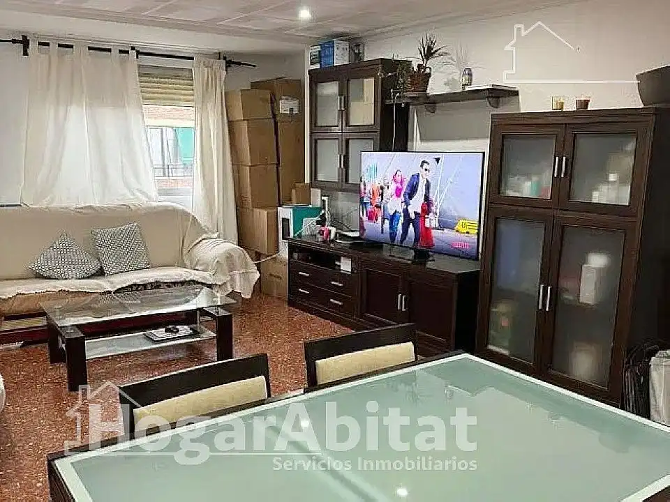 Living room of Flat for sale in Massanassa  with Air Conditioner
