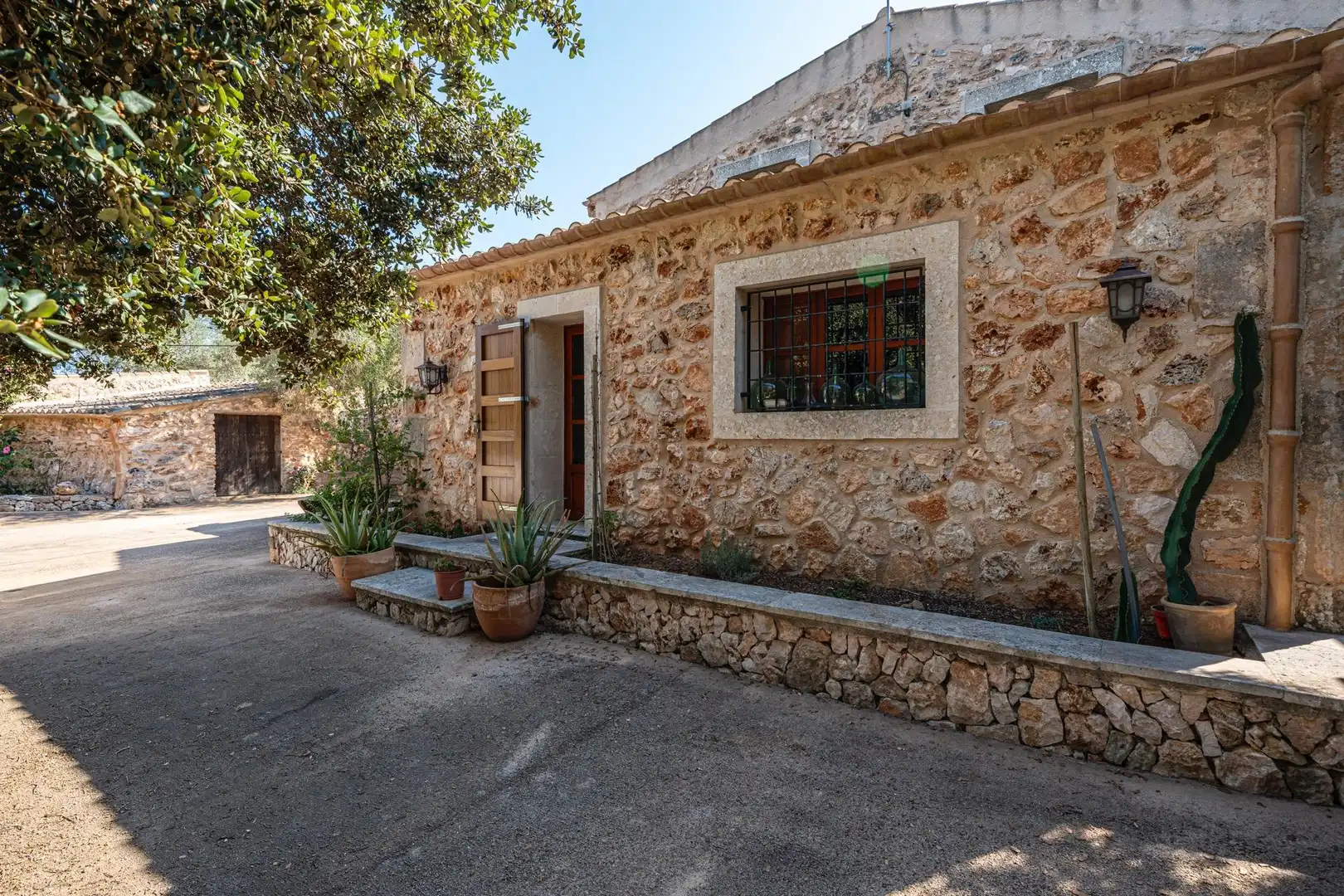 Vista exterior de Casa adosada en venta en Campos con Aire acondicionado, Calefacción y Jardín privado