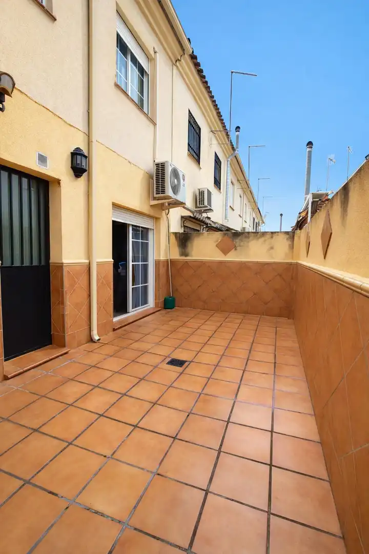 Terrace of Detached homes for sale in Churriana de la Vega  with Air Conditioner