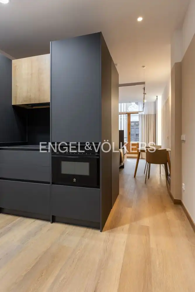 Küche von Wohnung zur Miete in Valencia mit Klimaanlage, Heizung und Möbliert