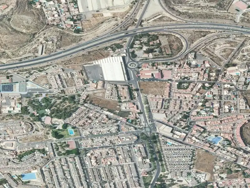 Vista exterior de Pis en venda en Huércal de Almería