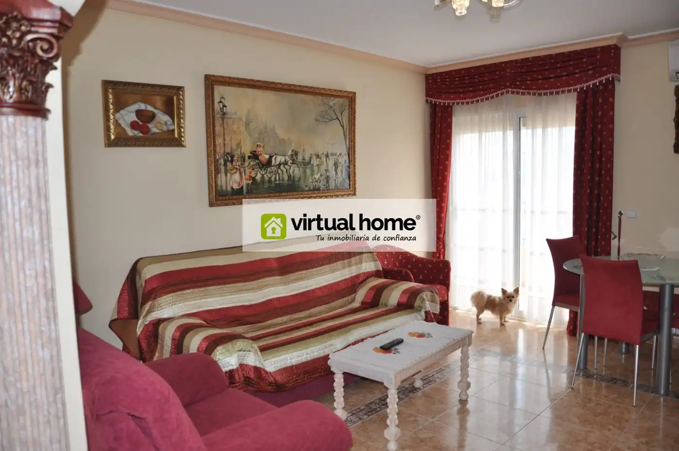 Sala de estar de Finca rústica en venta en Benidorm con Aire acondicionado y Calefacción