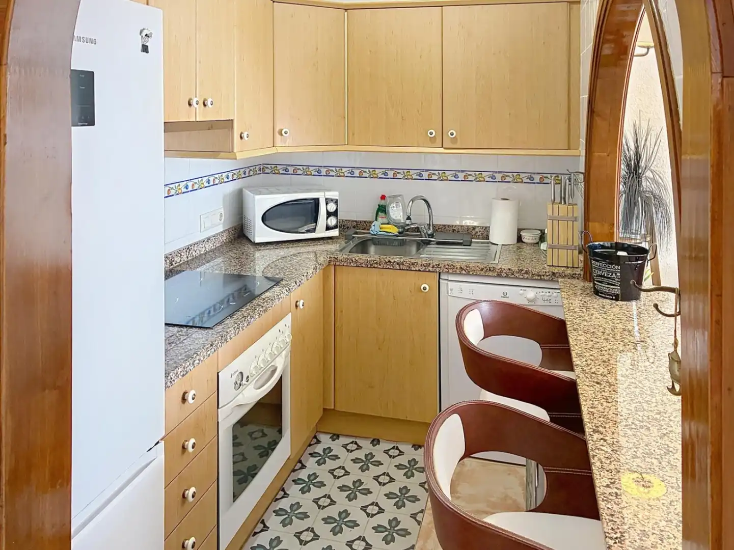Cocina de Apartamento en venta en Benitachell / El Poble Nou de Benitatxell con Aire acondicionado, Calefacción y Terraza