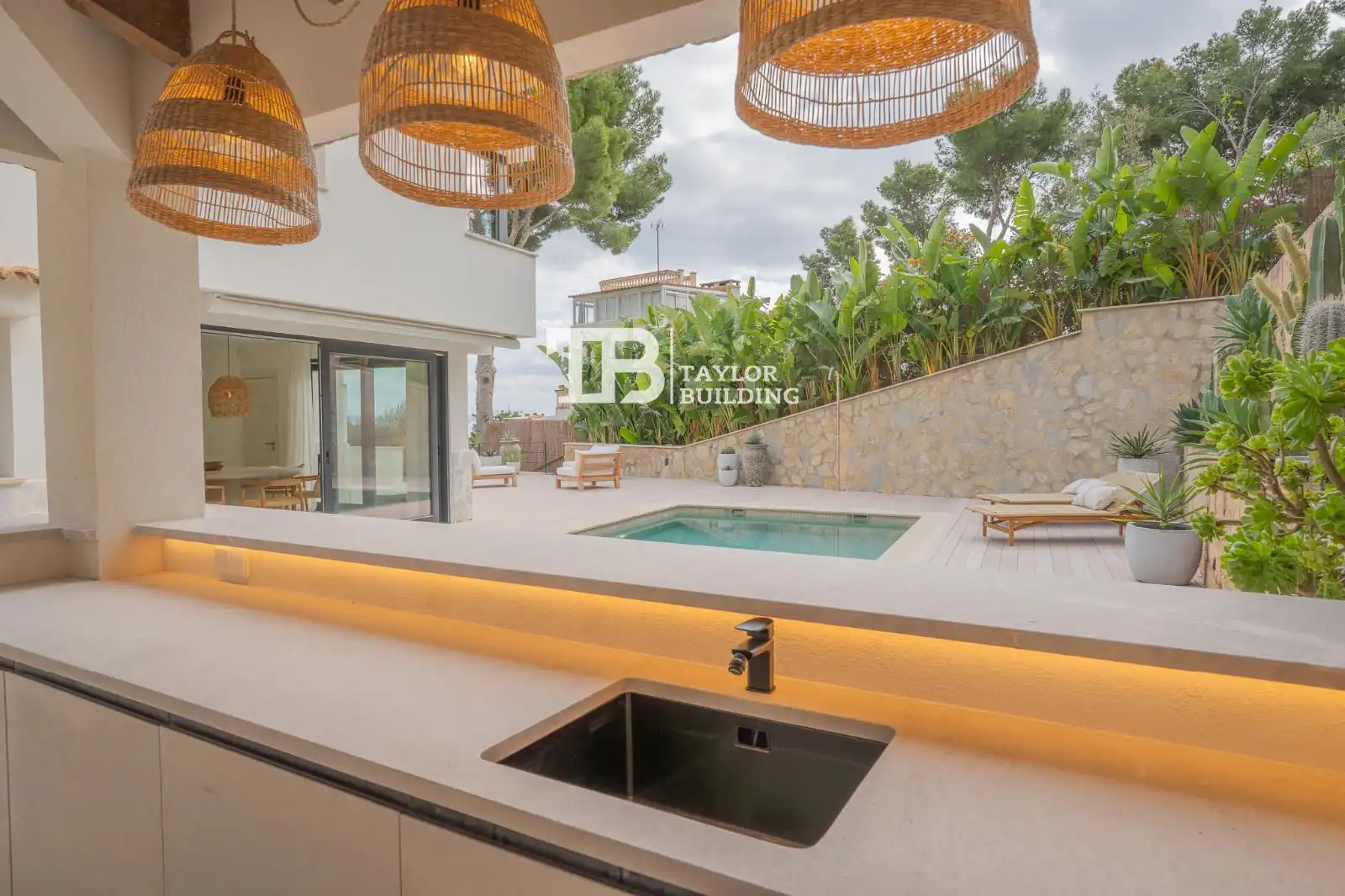 Exterior view of Houses for sale in Calvià  with Air Conditioner, Heating and Private garden