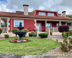 Exterior view of House or chalet for sale in Pontevedra Capital   with Heating, Private garden and Terrace