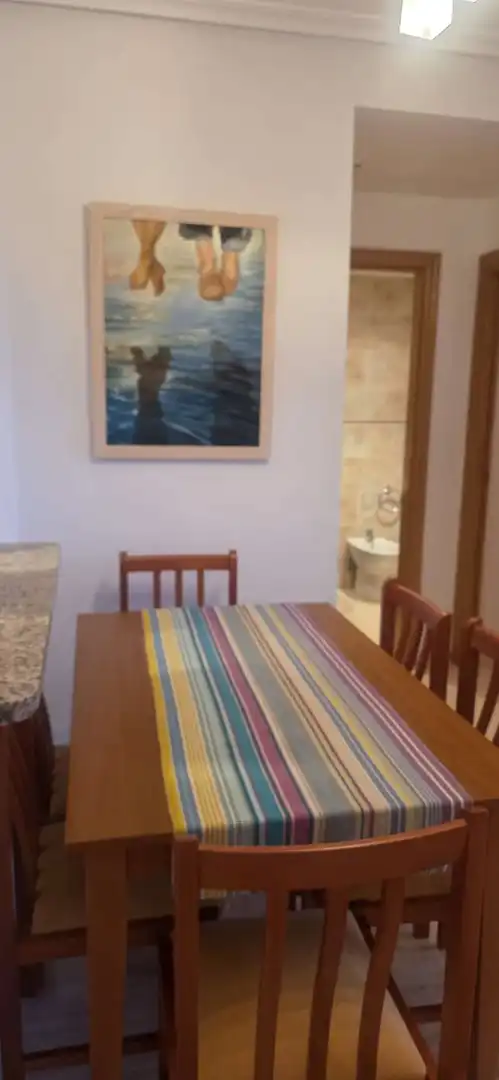 Dining room of Apartments for sale in Oropesa del Mar / Orpesa  with Air Conditioner, Terrace and Swimming Pool