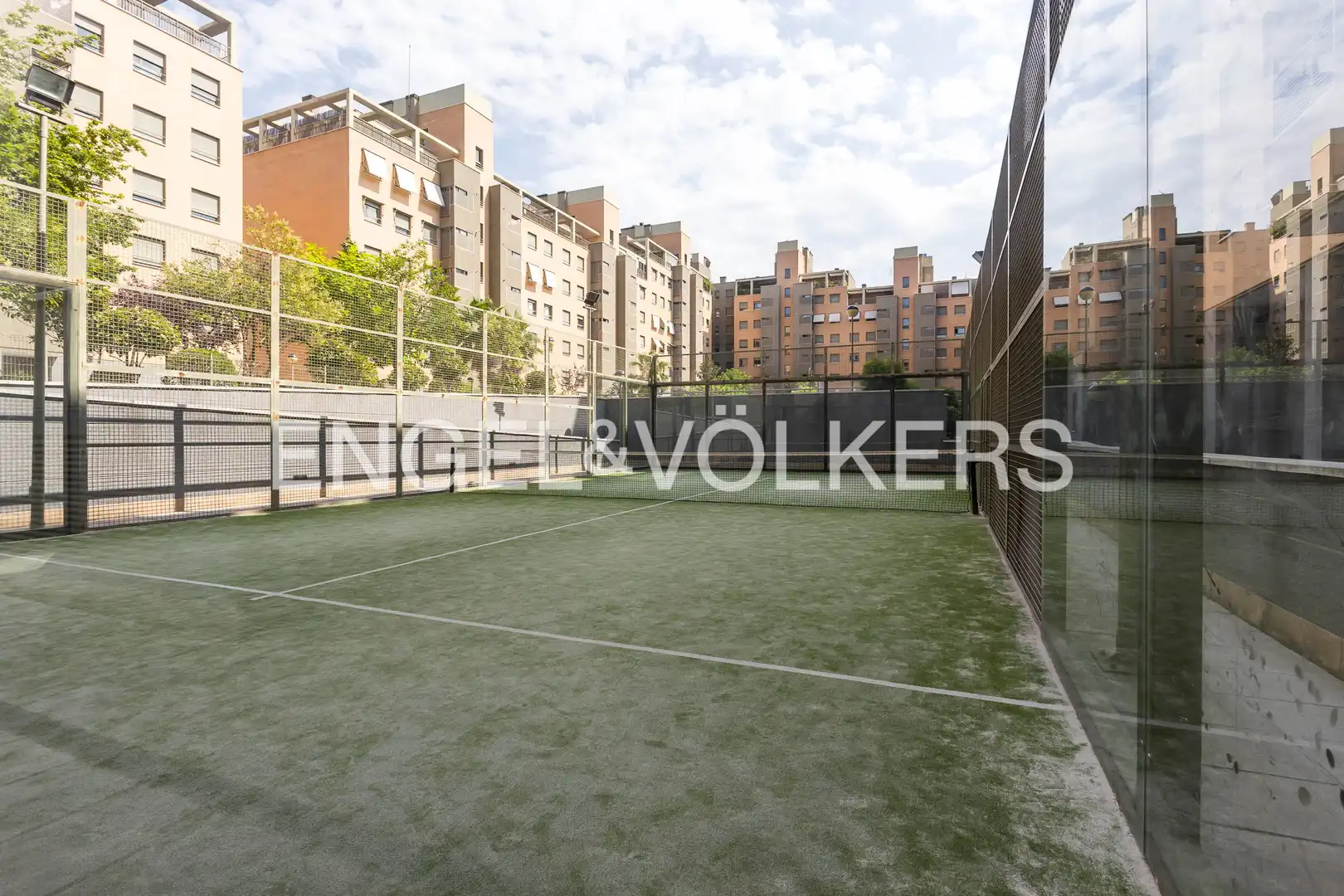 Terrasse von Dachboden zur Miete in Madrid mit Klimaanlage, Heizung und Parkett