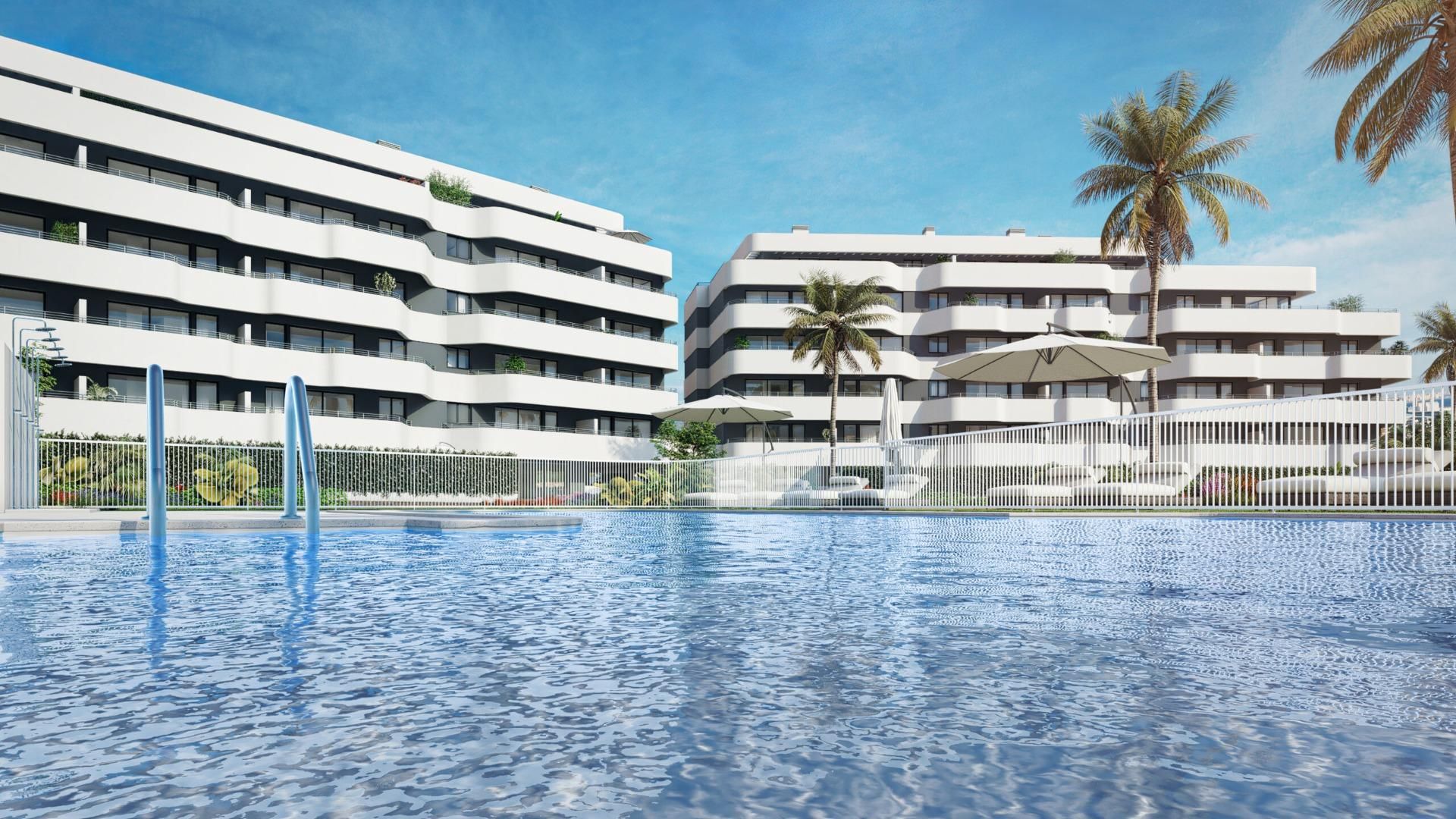 Swimming pool of Apartment for sale in Torremolinos