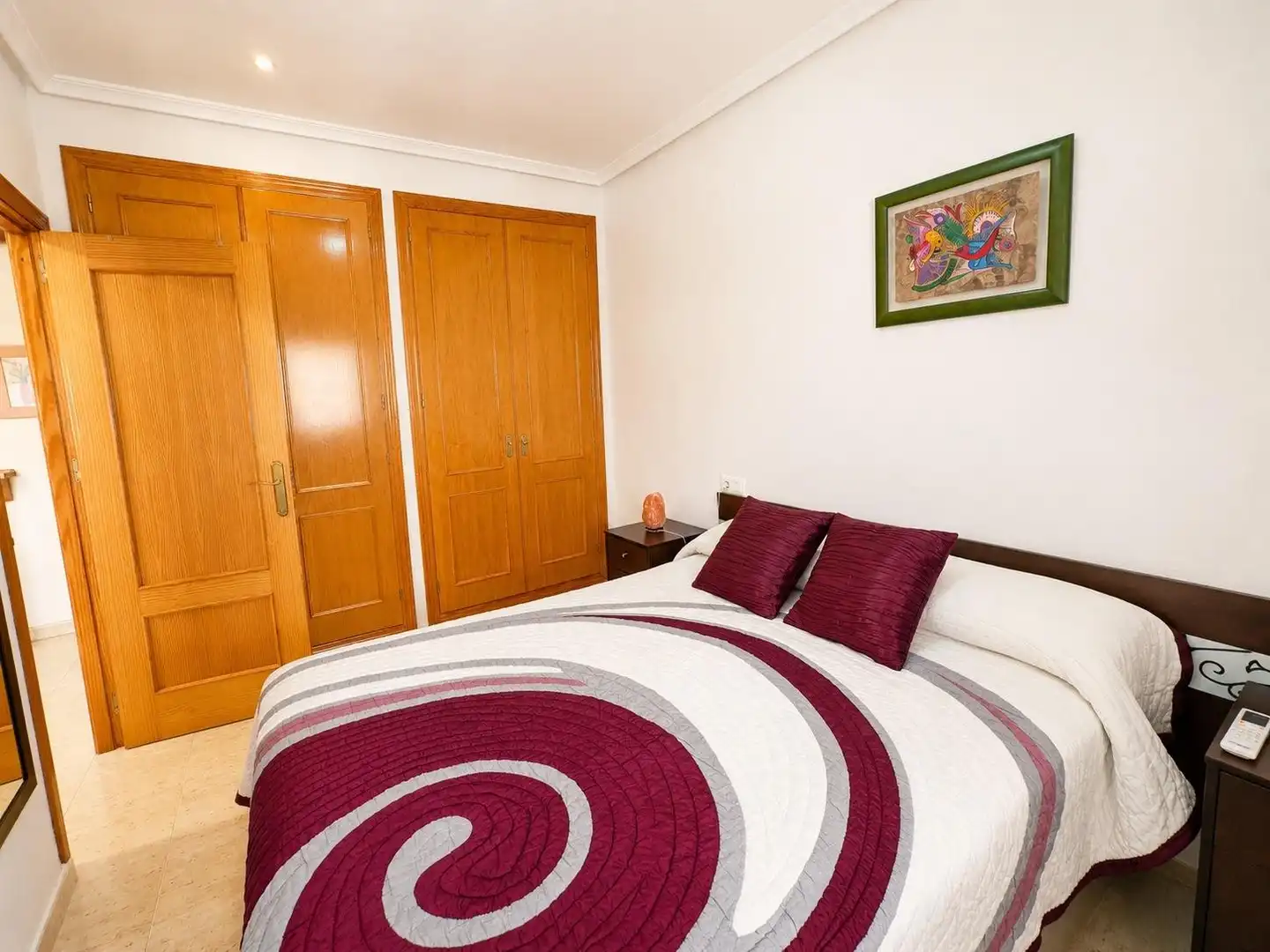Schlafzimmer von Wohnungen zum Verkauf in Torrevieja mit Klimaanlage, Terrasse und Möbliert