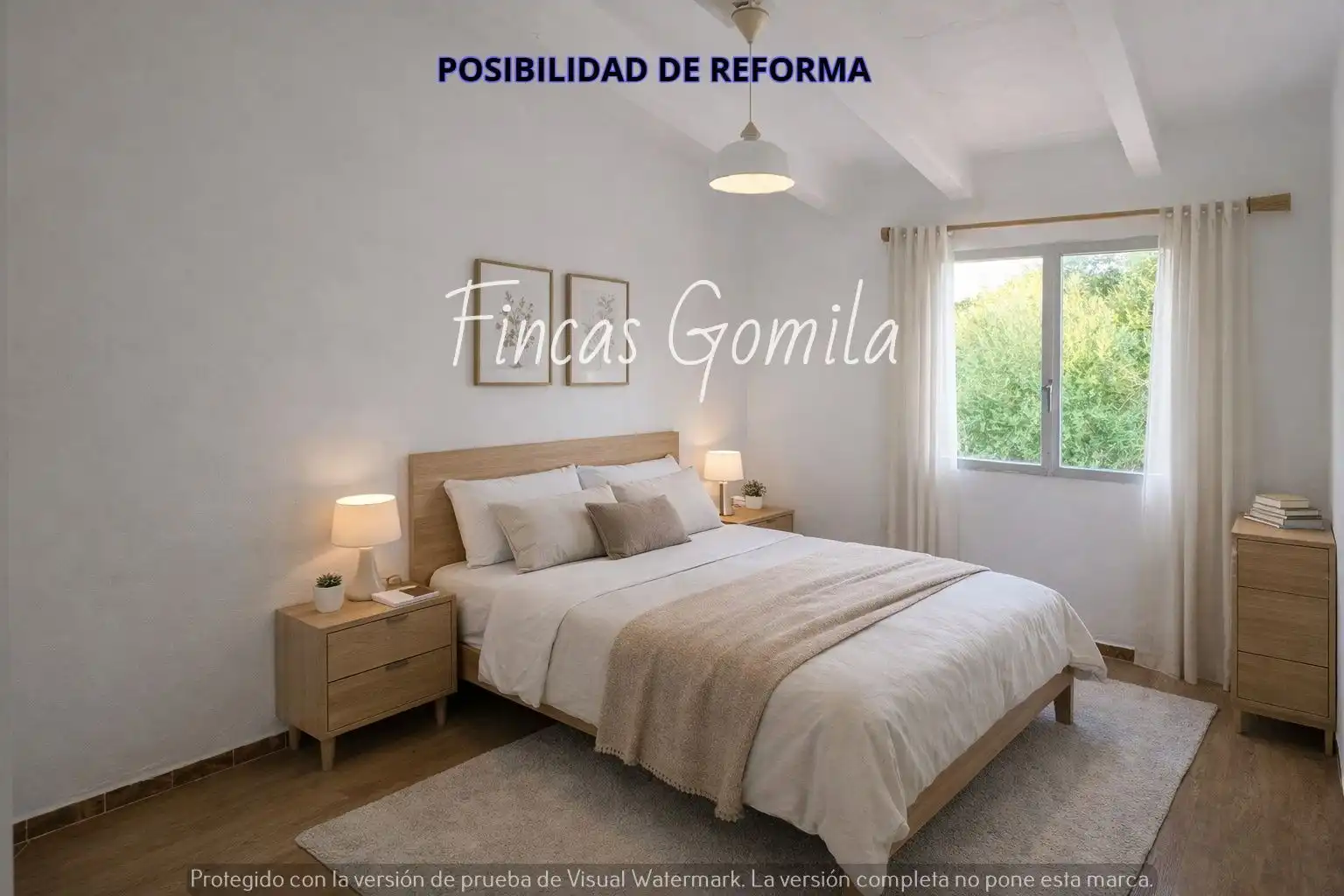 Dormitori de Casa o xalet en venda en Es Mercadal amb Jardí privat