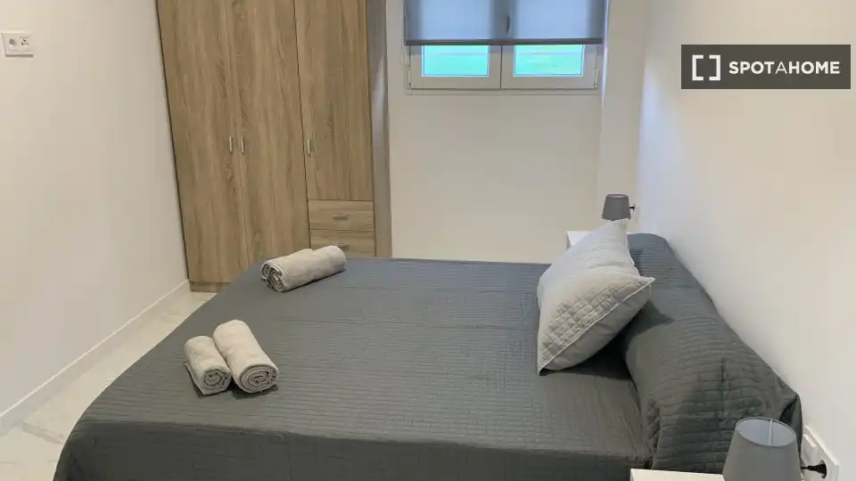 Bedroom of Flat for rent in Sagunto / Sagunt  with Air Conditioner, Heating and Furnished