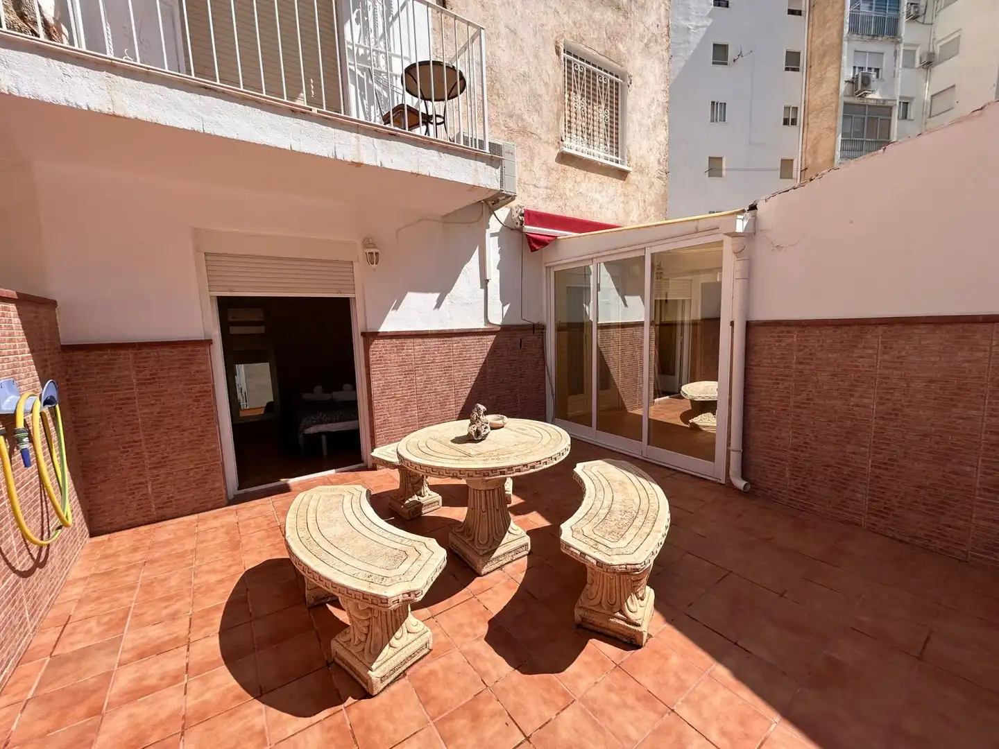 Terrasse von Wohnung zum Verkauf in Albacete mit Klimaanlage, Heizung und Parkett