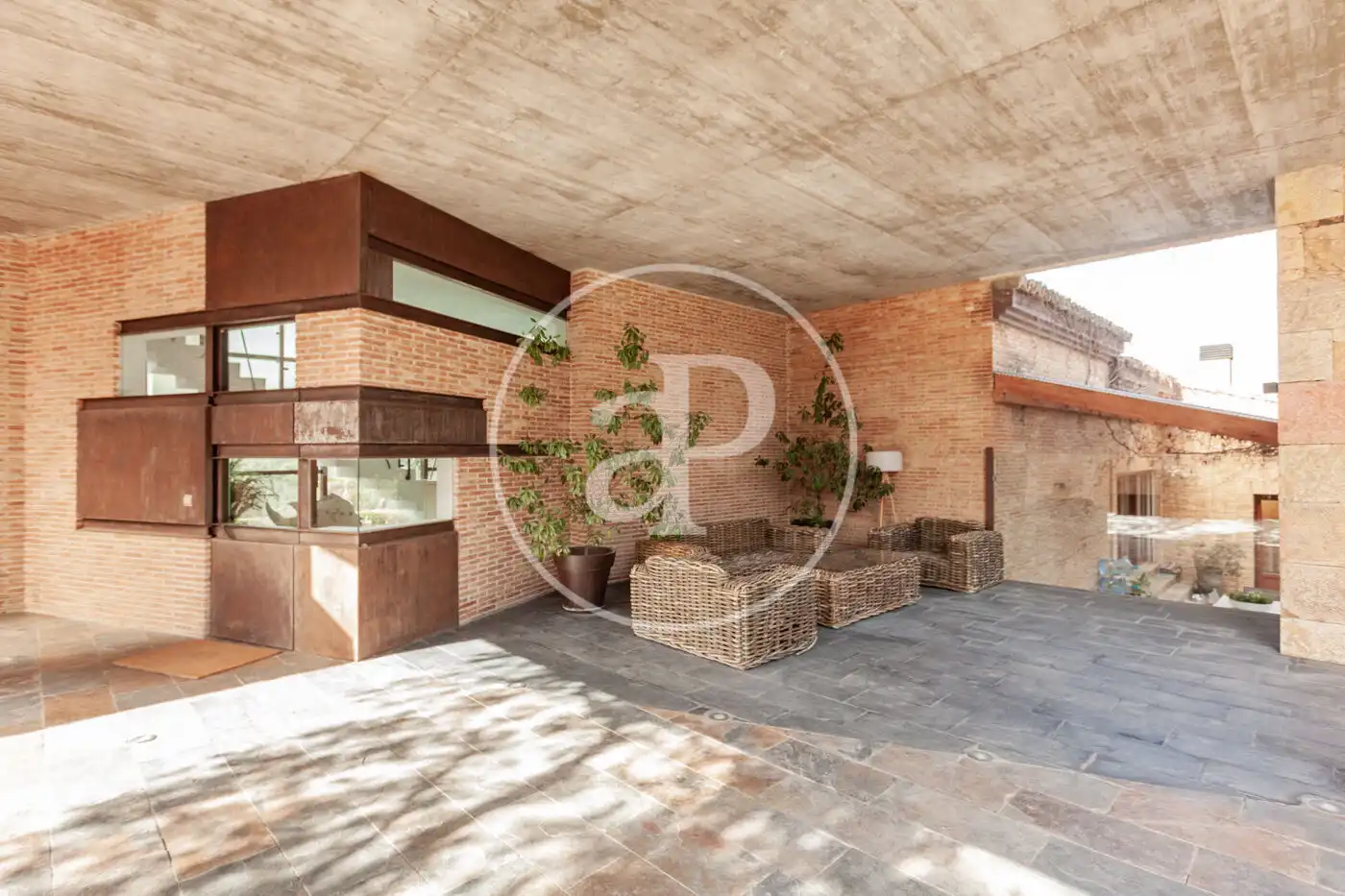 Terrassa de Casa o xalet en venda en Ciudalcampo amb Aire condicionat, Calefacció i Jardí privat