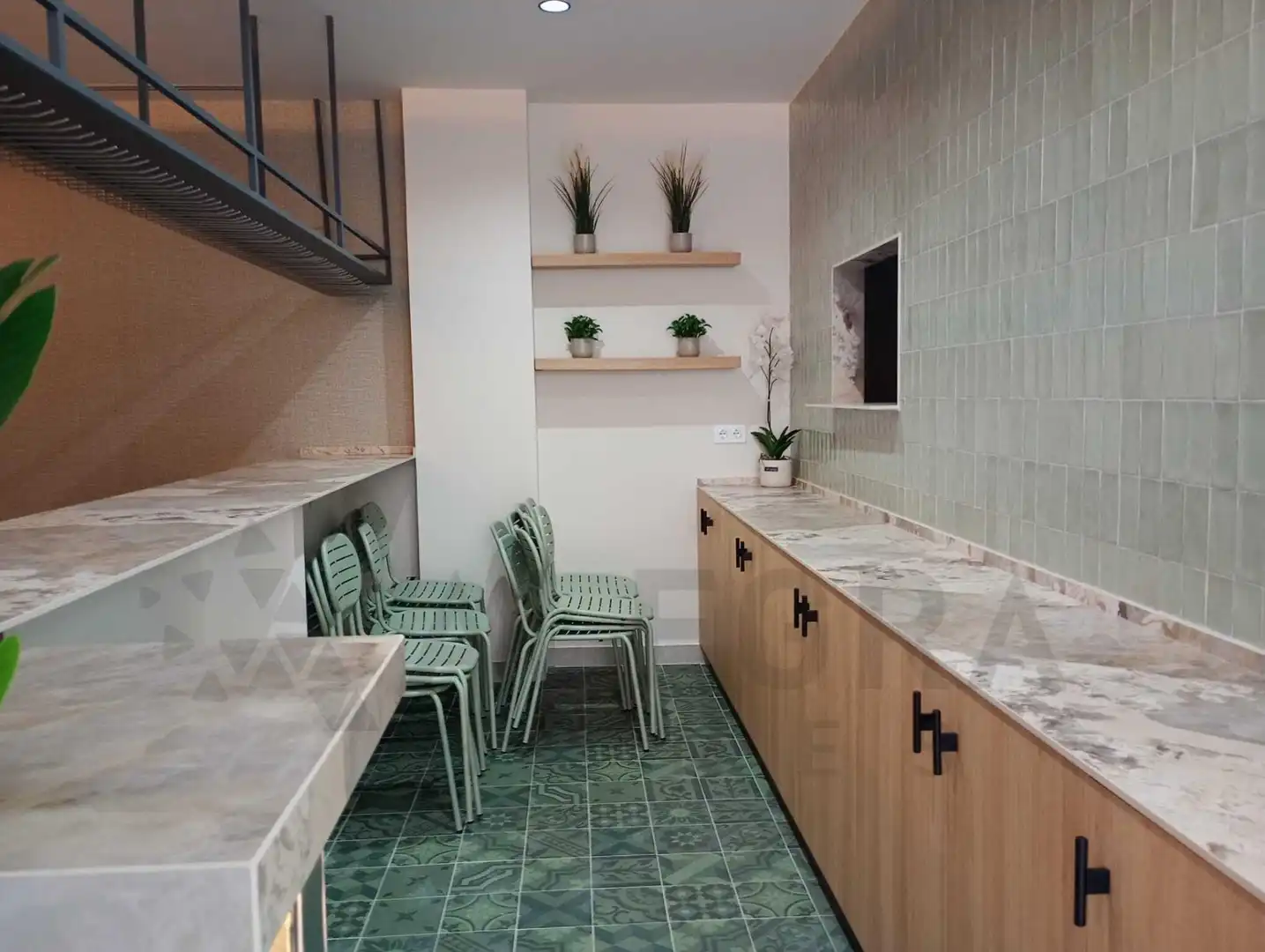 Cuina de Pis en venda en Sanlúcar de Barrameda amb Jardí privat, Terrassa i Piscina comunitària