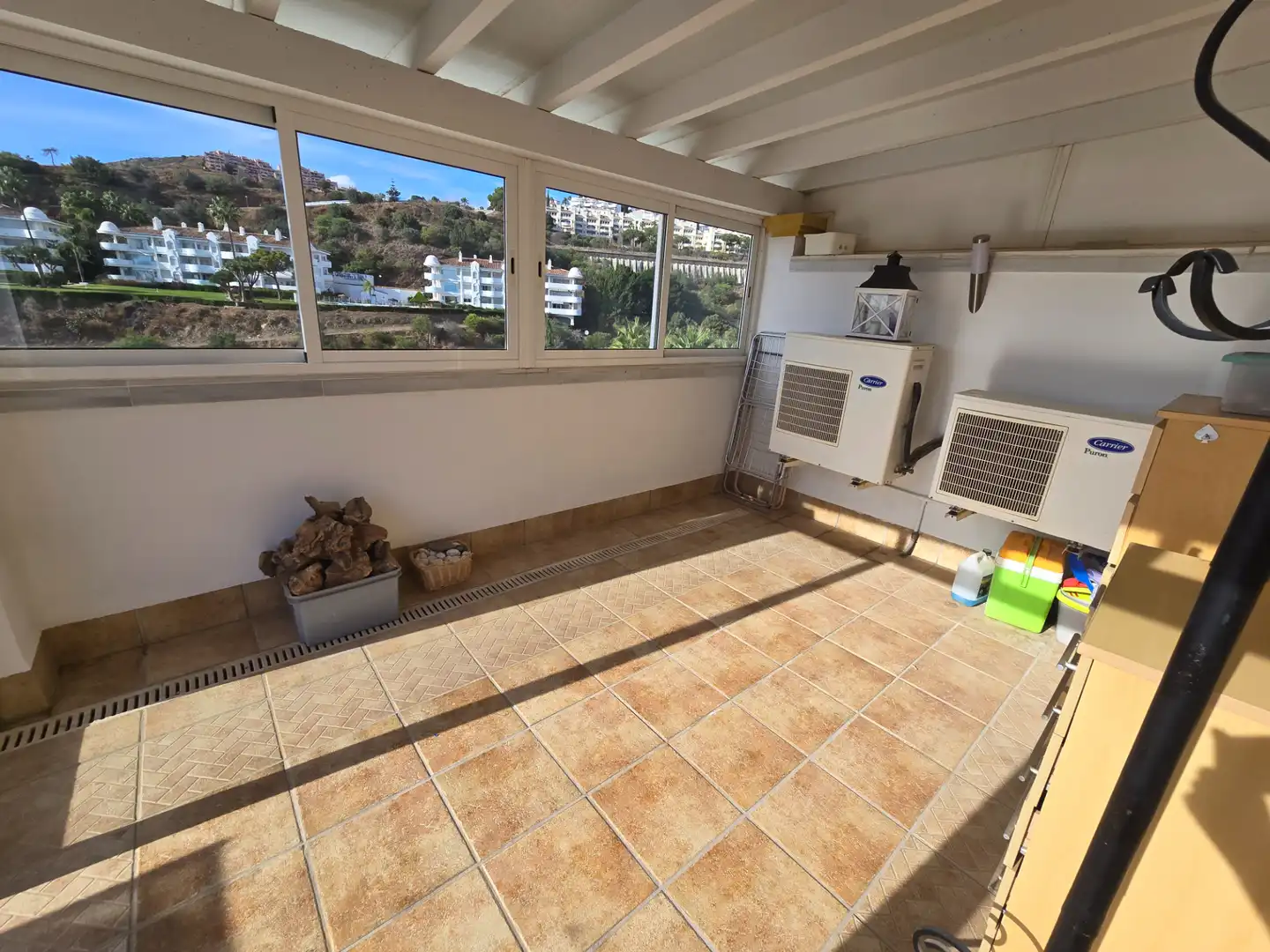 Terrassa de Casa o xalet en venda en Mijas amb Aire condicionat, Calefacció i Jardí privat