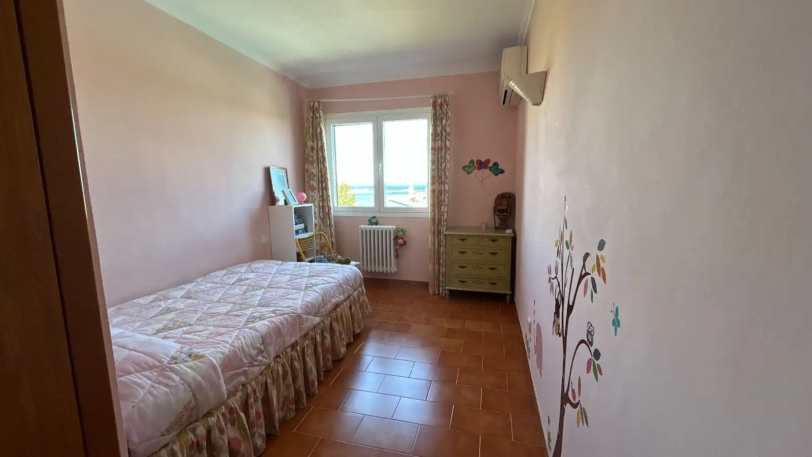 Schlafzimmer von Einfamilien-Reihenhaus zum Verkauf in  Palma de Mallorca mit Klimaanlage, Heizung und Terrasse