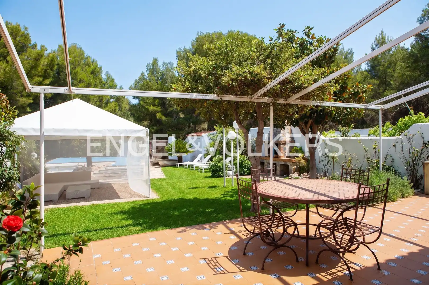 Terraza de Casa o chalet en venta en Sant Pere de Ribes con Aire acondicionado, Calefacción y Jardín privado