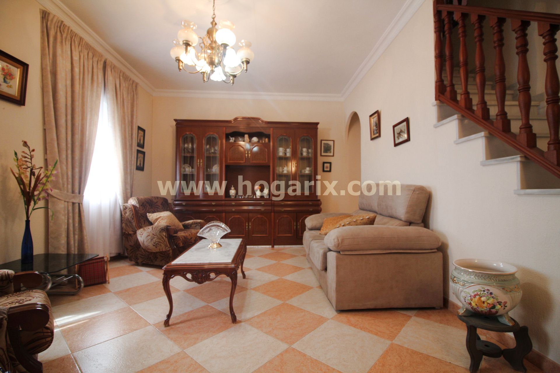 Living room of House or chalet for sale in San Bartolomé de la Torre  with Balcony