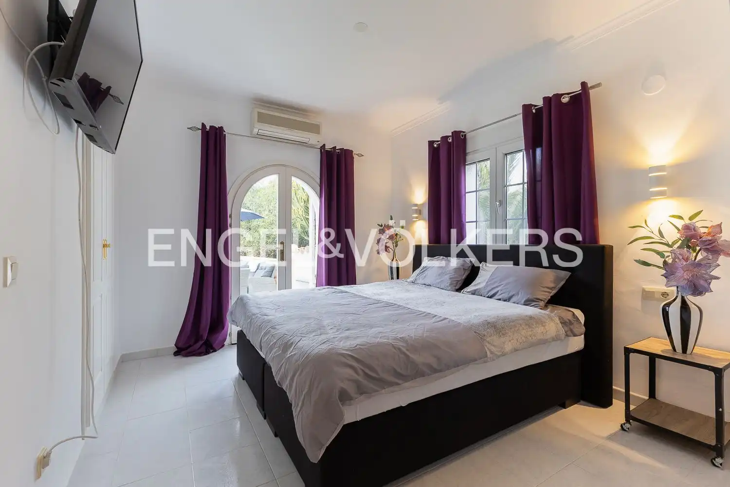 Bedroom of Houses for sale in Jávea / Xàbia  with Air Conditioner, Heating and Private garden