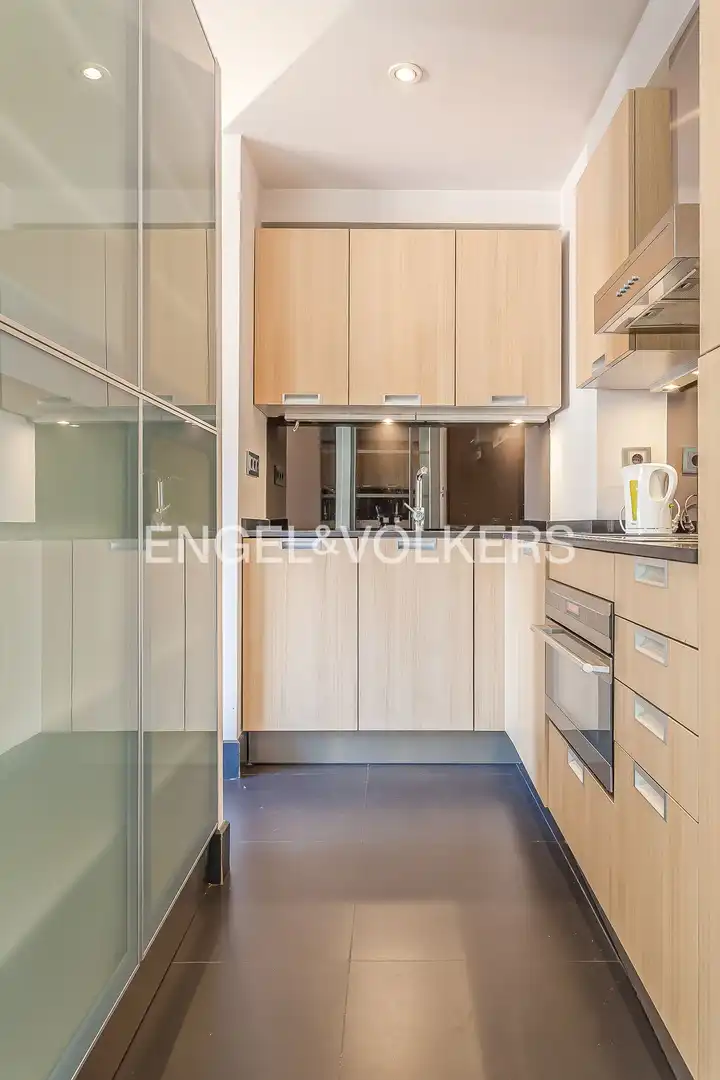 Küche von Wohnung zur Miete in Madrid mit Klimaanlage, Heizung und Balkon