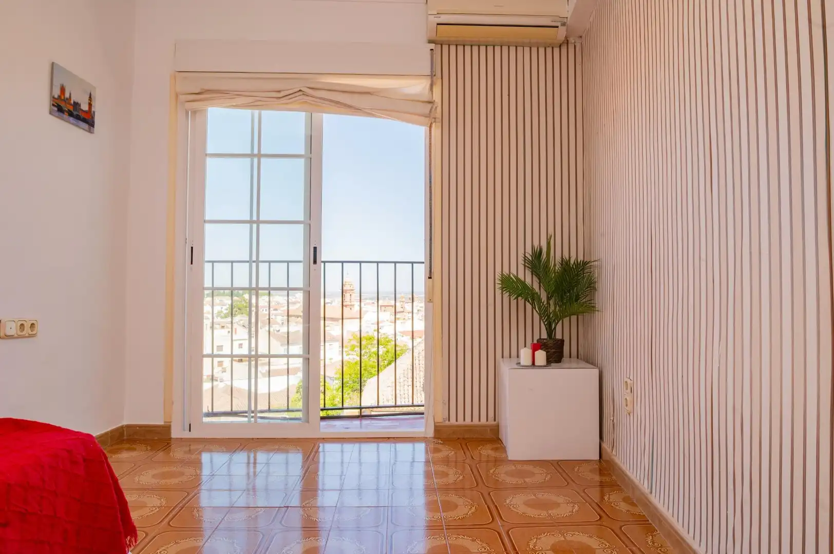Balcony of Flat for sale in Antequera  with Air Conditioner and Heating