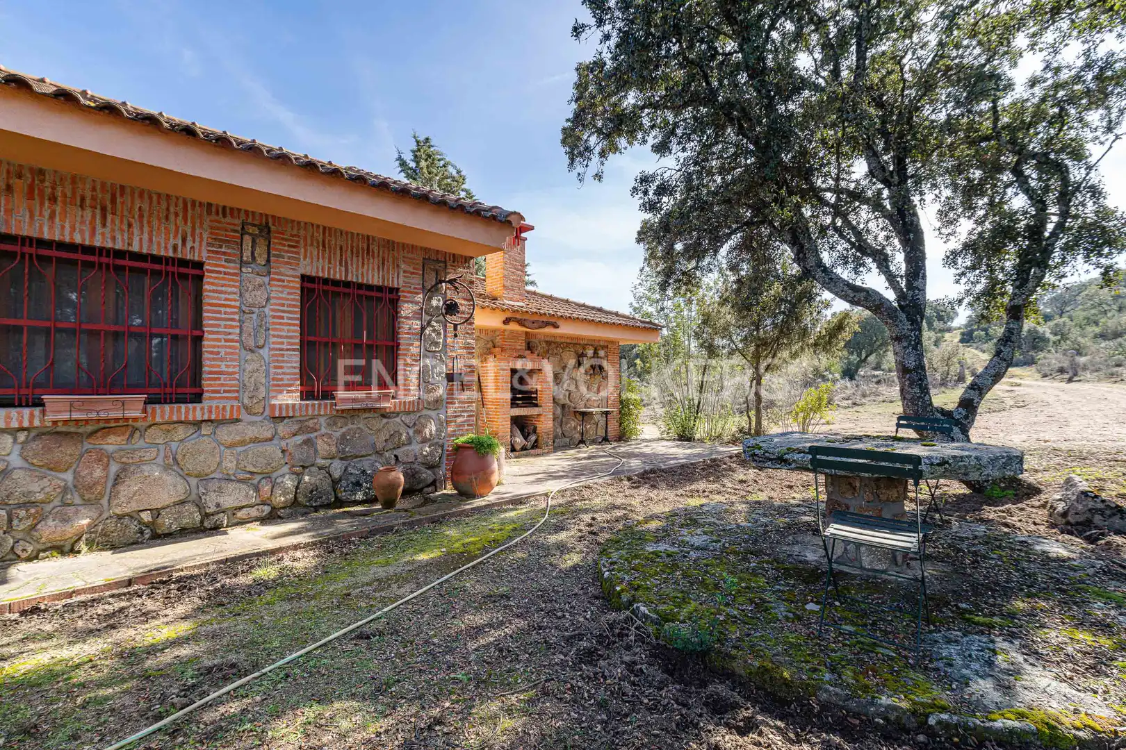 Exterior view of Country homes for sale in Valdemorillo  with Heating, Private garden and Terrace