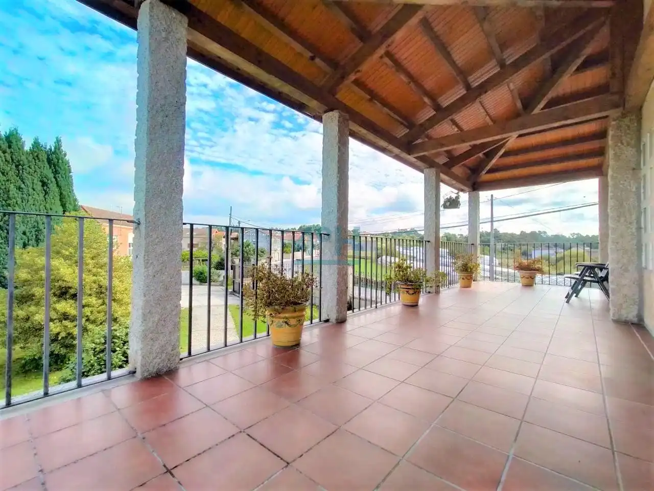 Terraza de Casa o chalet en venta en Amoeiro con Calefacción, Jardín privado y Terraza