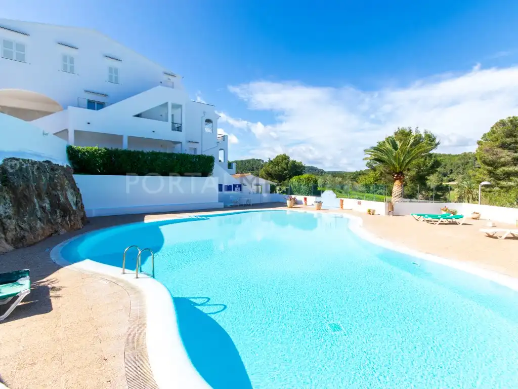 Piscina de Apartament en venda en Es Mercadal amb Aire condicionat, Terrassa i Piscina
