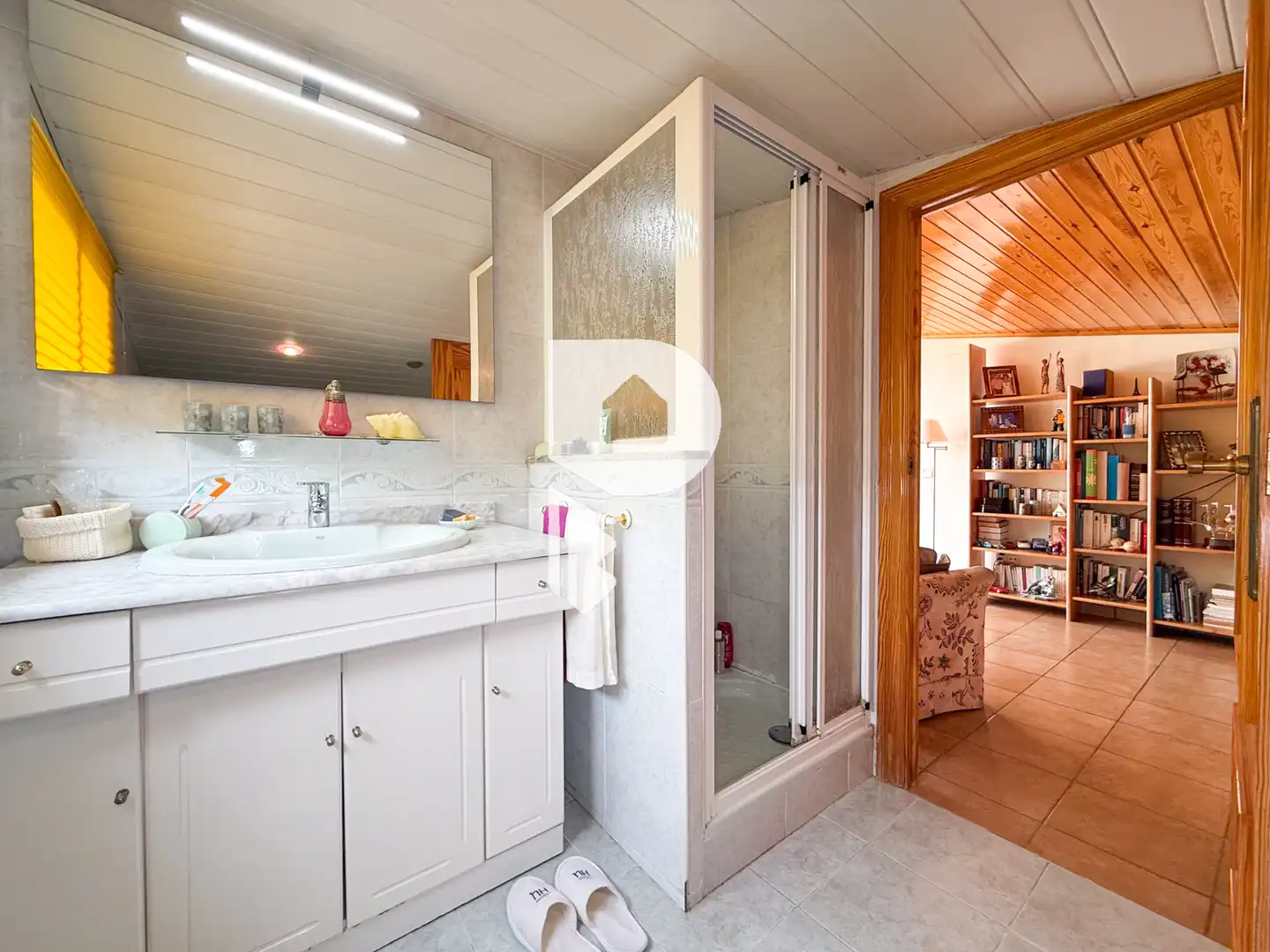 Baño de Casa o chalet en venta en Esparreguera con Aire acondicionado, Calefacción y Terraza