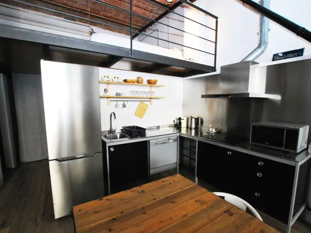 Cocina de Apartamento de alquiler en Premià de Mar