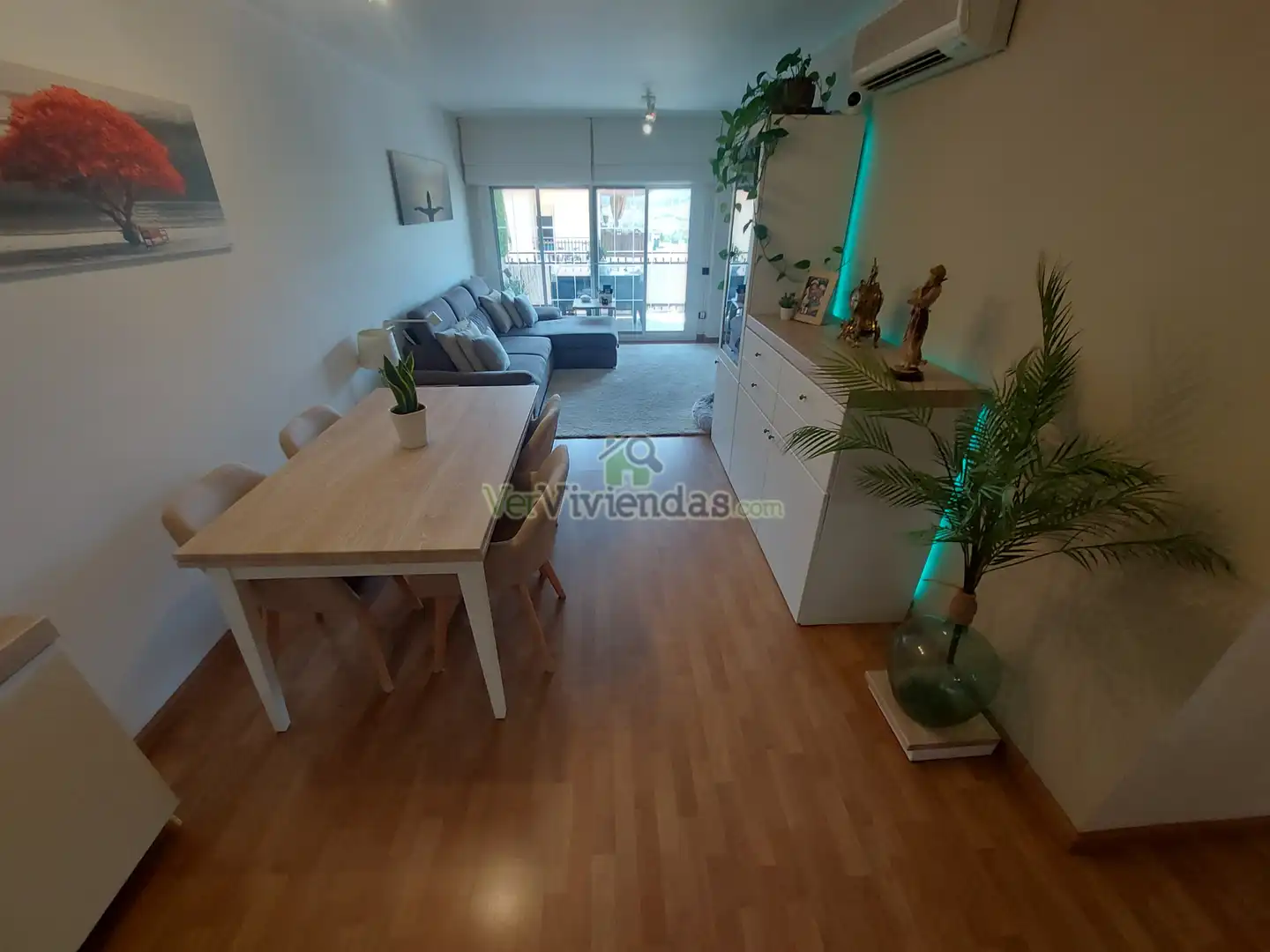 Sala de estar de Piso en venta en Martorell con Aire acondicionado, Calefacción y Parquet