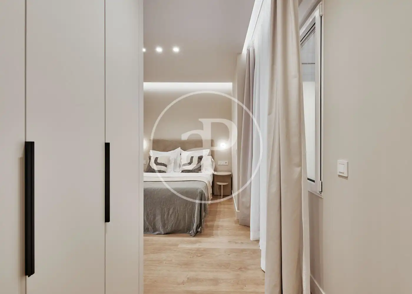 Schlafzimmer von Wohnung zum Verkauf in Madrid mit Klimaanlage, Heizung und Terrasse