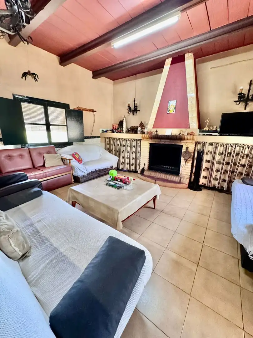 Sala d'estar de Finca rústica en venda en Membrilla