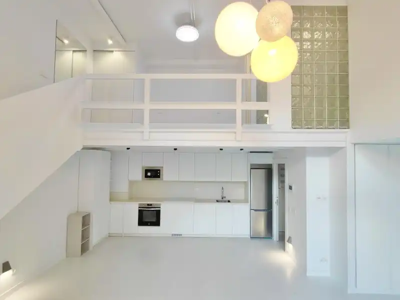 Küche von Wohnung zur Miete in Madrid mit Klimaanlage, Heizung und Privatgarten