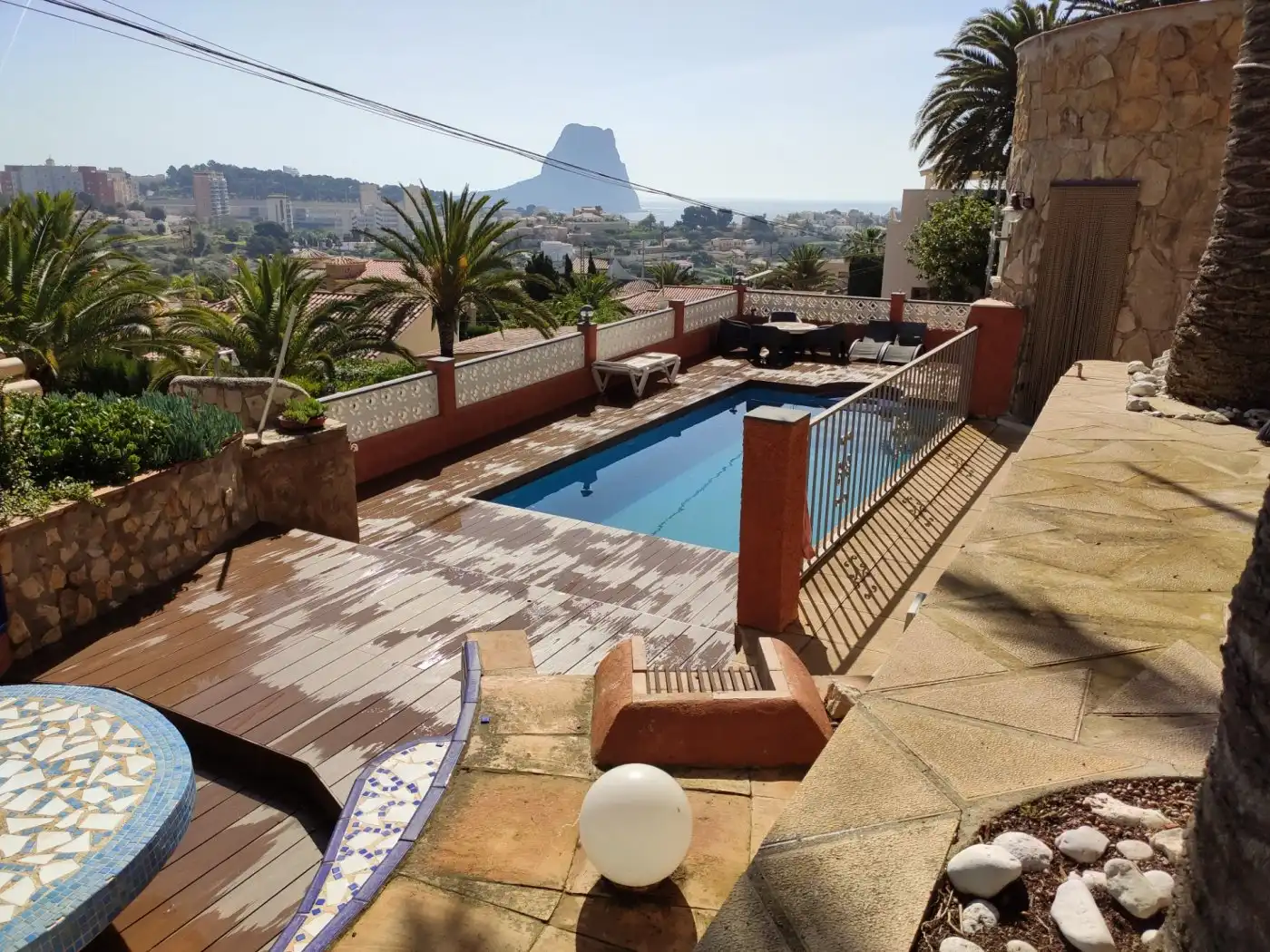 Piscina de Casa o xalet en venda en Calpe / Calp amb Aire condicionat, Calefacció i Jardí privat