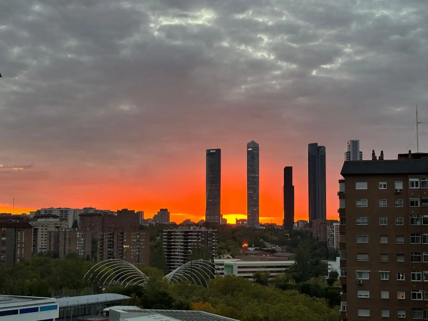 Exterior view of Flat for rent in Fuencarral - El Pardo