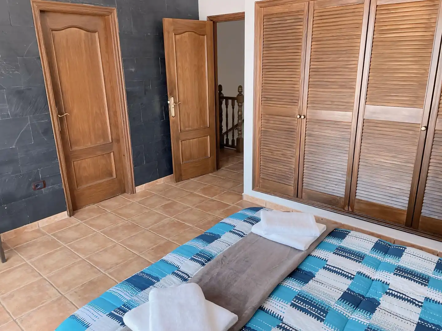 Schlafzimmer von Einfamilien-Reihenhaus zum Verkauf in El Sauzal mit Terrasse, Abstellraum und Schwimmbad