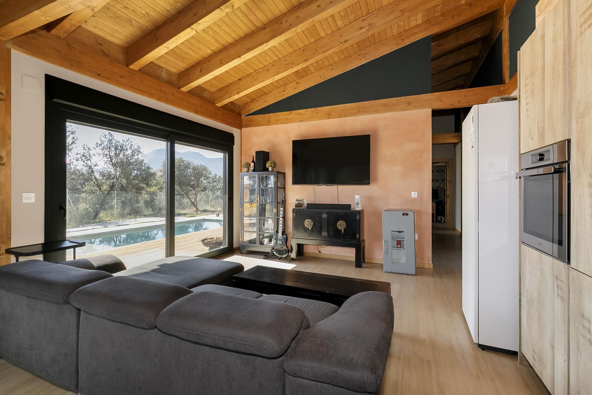 Living room of Single-family semi-detached for sale in Atarfe  with Heating, Private garden and Terrace