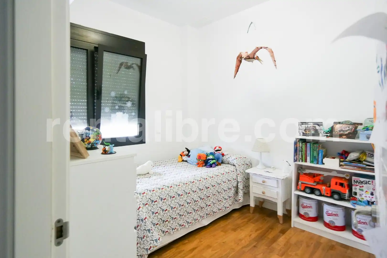 Bedroom of Flat for sale in Jerez de la Frontera  with Air Conditioner, Private garden and Parquet flooring