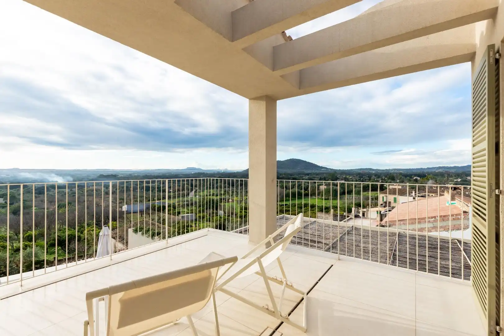 Terraza de Casa o chalet en venta en Búger con Aire acondicionado, Calefacción y Jardín privado