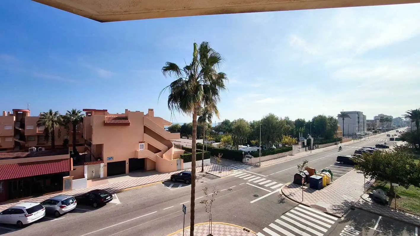 Vista exterior de Apartamento en venta en Xeraco con Aire acondicionado, Calefacción y Jardín privado
