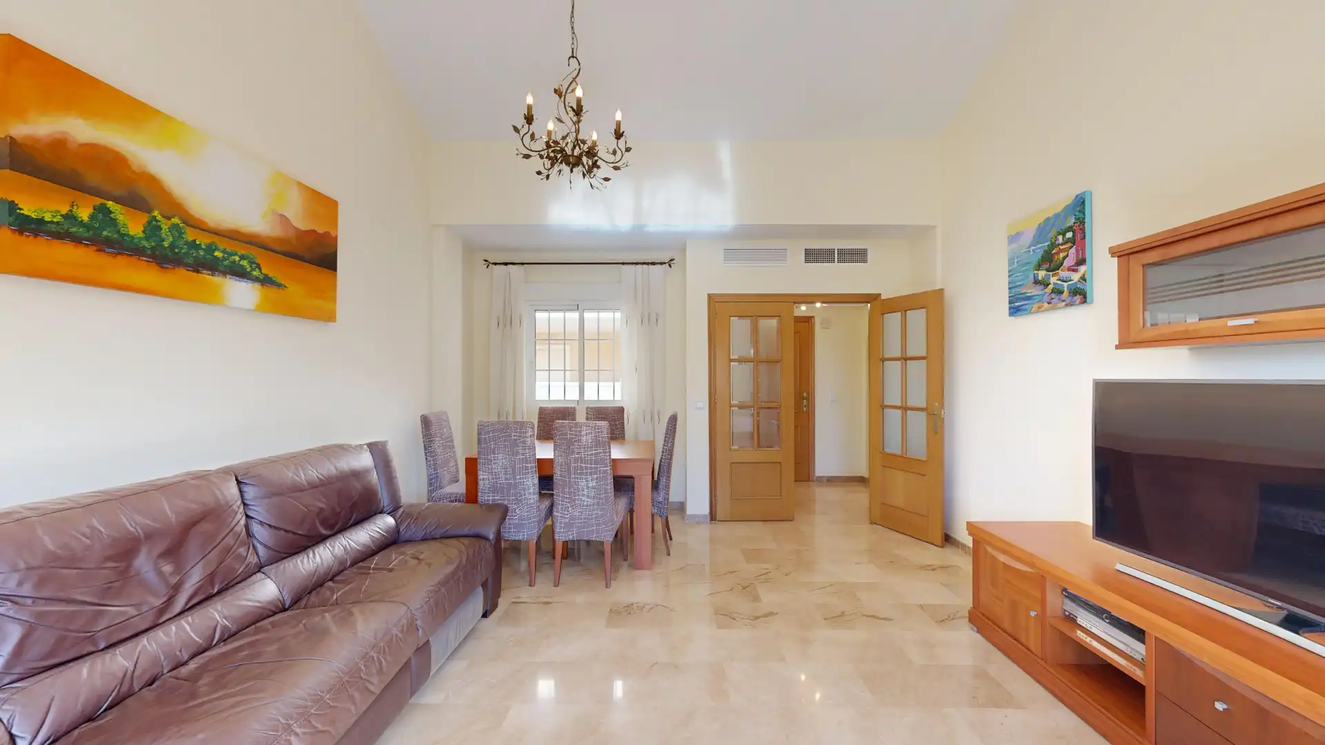 Sala de estar de Piso en venta en Molina de Segura con Aire acondicionado, Terraza y Trastero