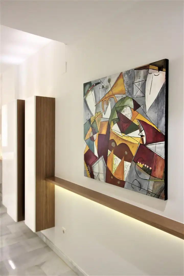 Living room of Flat for rent in Centro