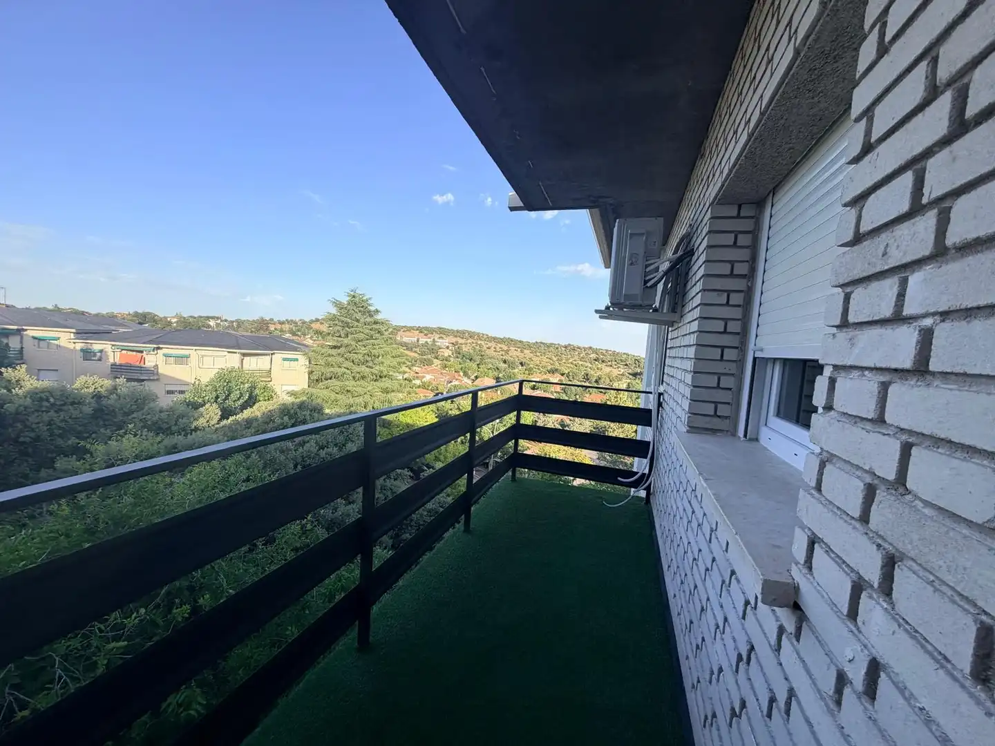 Balcony of Flat for sale in Fresnedillas de la Oliva  with Air Conditioner, Heating and Terrace