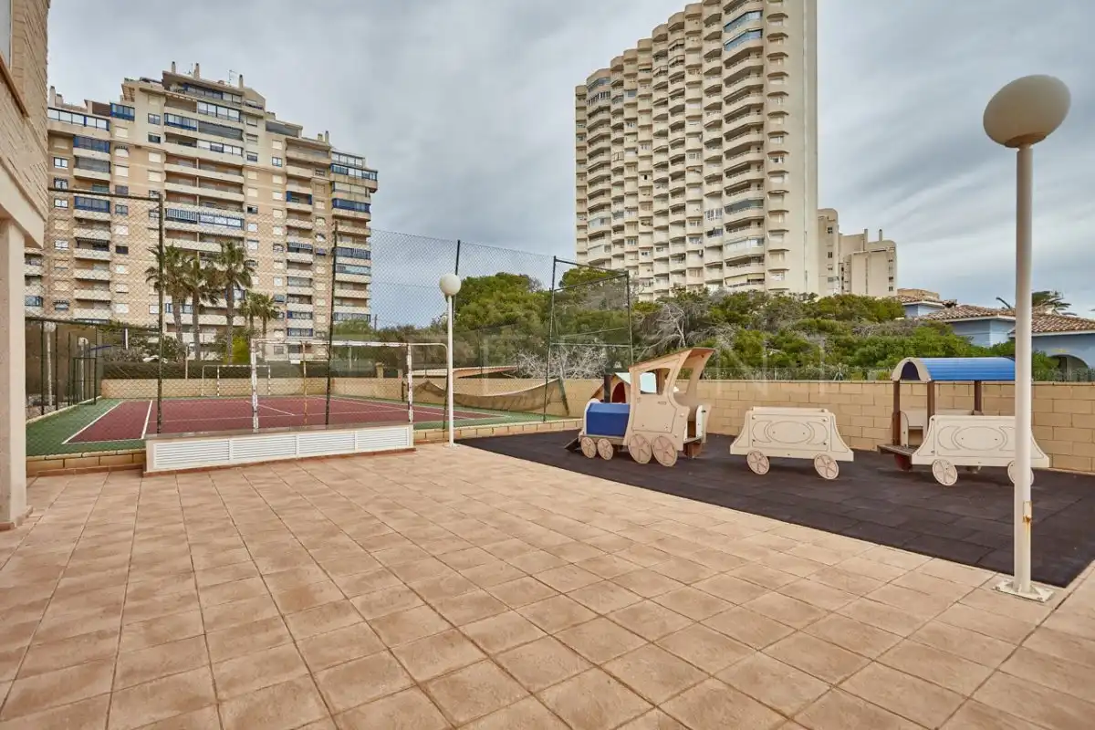 Terrace of Apartments for rent in El Campello  with Air Conditioner, Heating and Private garden