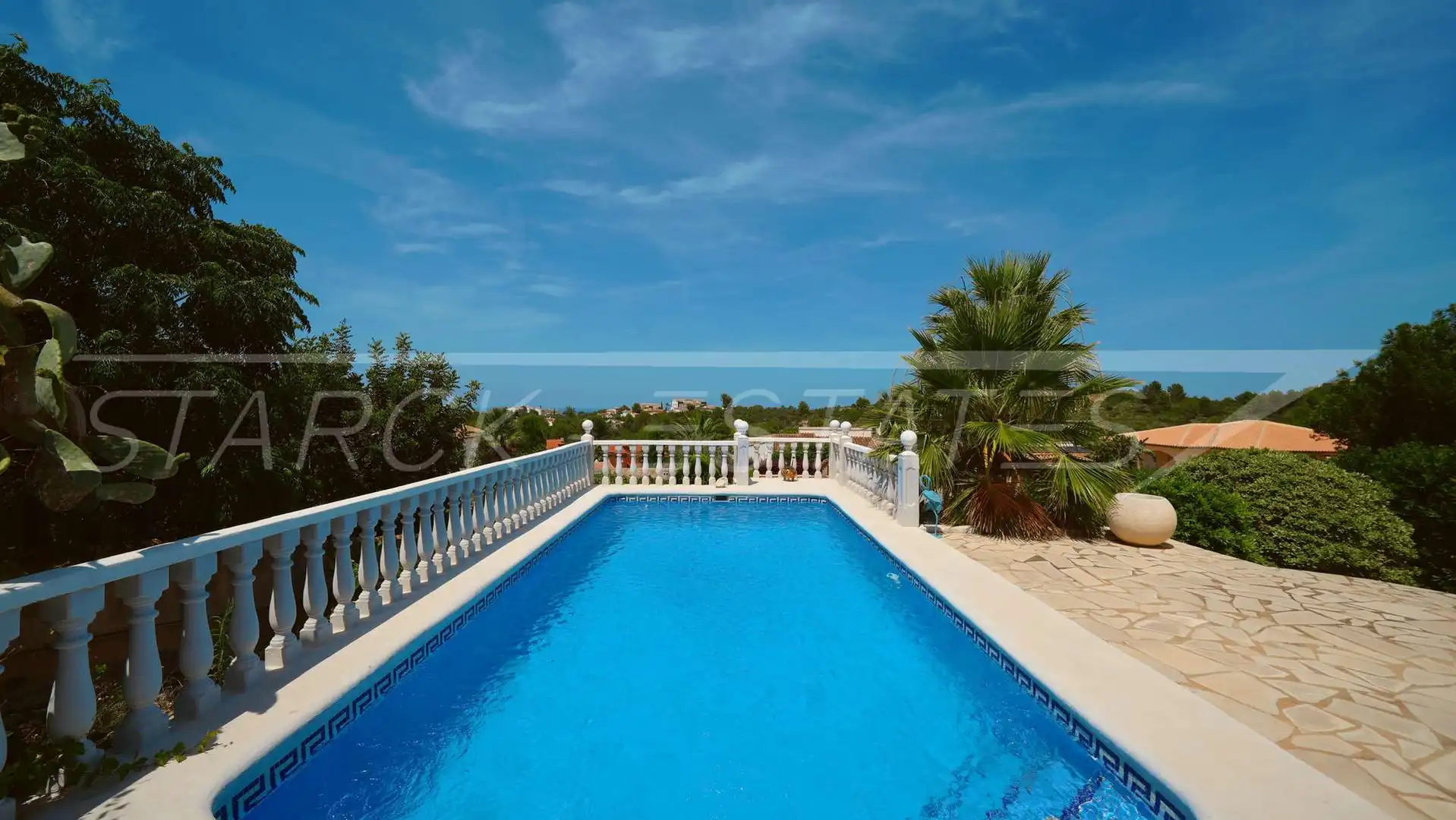 Swimming pool of Houses for sale in El Ràfol d'Almúnia  with Air Conditioner, Private garden and Swimming Pool