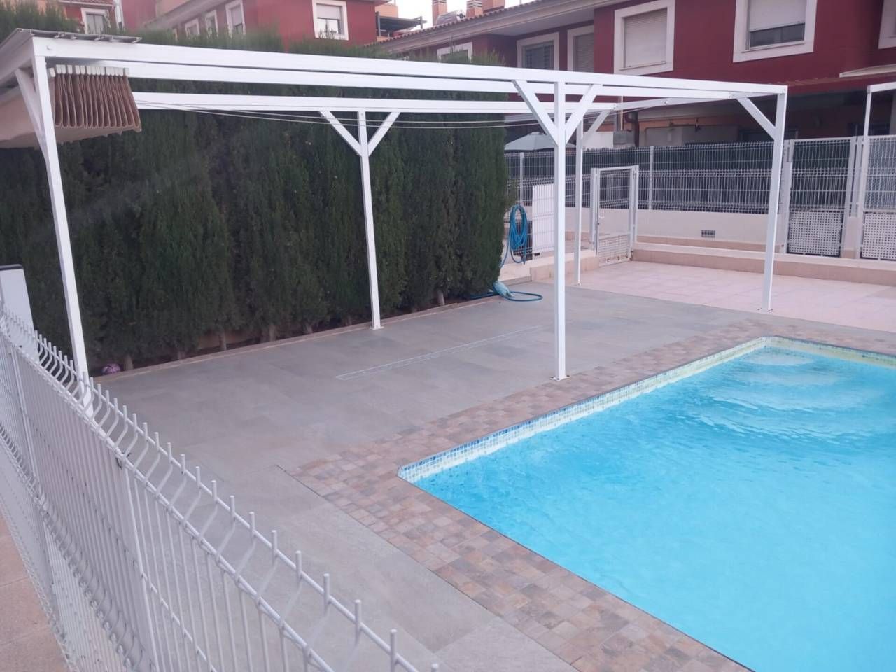 Swimming pool of Flat for sale in  Murcia Capital  with Terrace, Storage room and Furnished