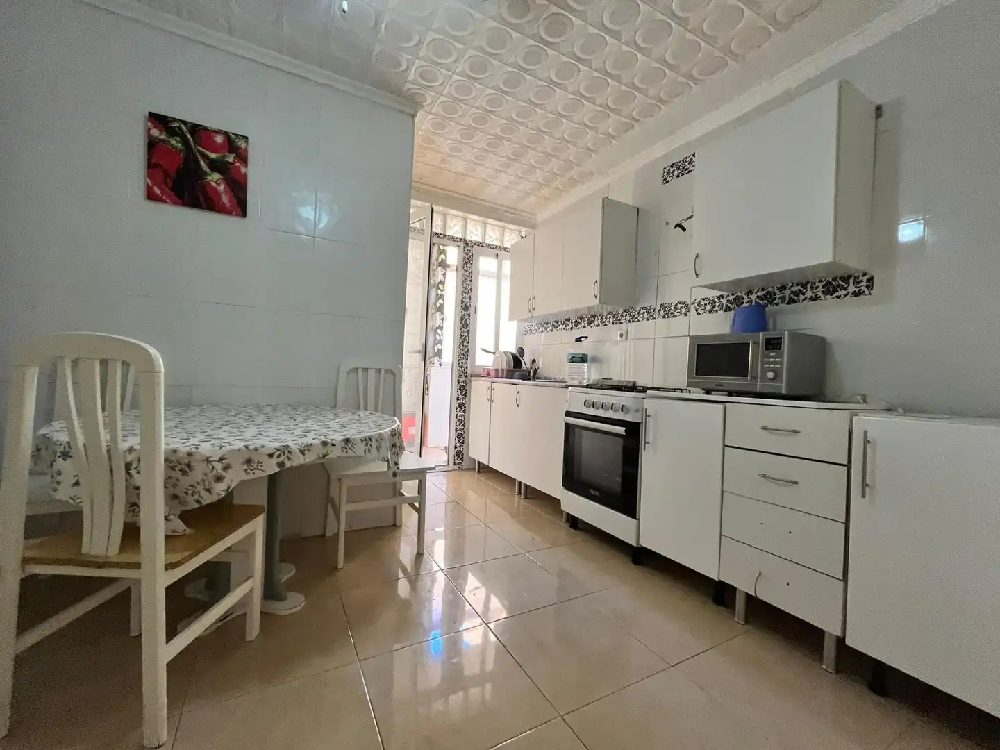 Kitchen of Flat for sale in Águilas  with Furnished and Balcony